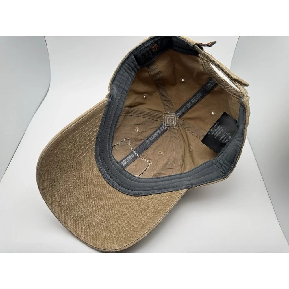 5.11 Tactical Ball Cap 2016 Coyote Adjustable Baseball Hat Khaki Tan Beige